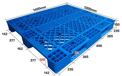 是否選擇雙面塑料托盤要根據(jù)叉車來進行考慮